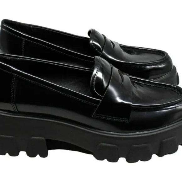 Bar III Women's Black Loafers Size 10 - Picture 2 of 6